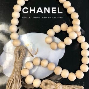 Wood Bead Garlands. Perfect decor piece to warm up your home.